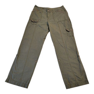 Convertible Sonoma Capris Cargo Green Women’s 12